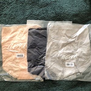 Set of 3: High waisted Aerie underwear